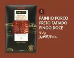 Pingo Doce Painho porco preto fatiado pingo doce promoção