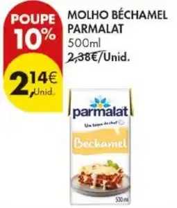 Pingo Doce molho béchamel parmalat promoção