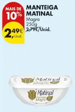 Pingo Doce Manteiga matinal magra promoção