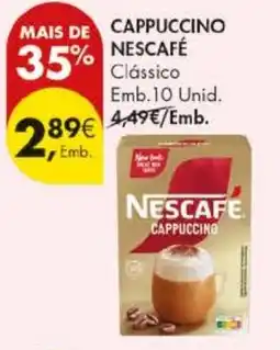 Pingo Doce Nescafé cappuccino promoção
