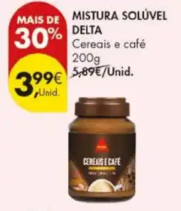Pingo Doce Mistura solúvel delta cereais e café promoção