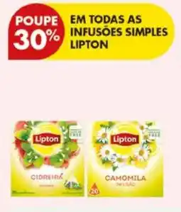 Pingo Doce Infusões simples lipton promoção