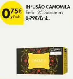 Pingo Doce Infusão camomila promoção