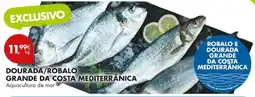 Pingo Doce dourada/robalo grande da costa mediterrânica promoção