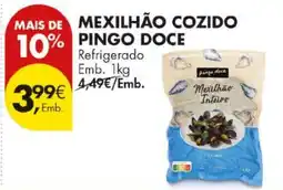 Pingo Doce Mexilhão cozido pingo doce promoção