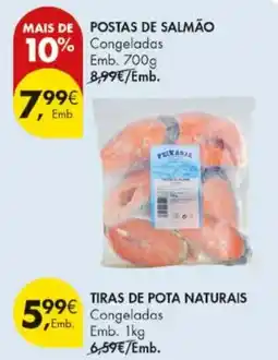 Pingo Doce Postas de salmão promoção