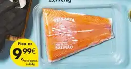 Pingo Doce Peixaria filete de salmão promoção