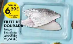 Pingo Doce Filete de dourada promoção