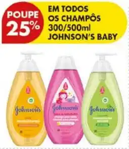 Pingo Doce johnson's baby promoção