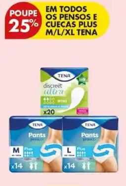 Pingo Doce Tena pants protect+ promoção