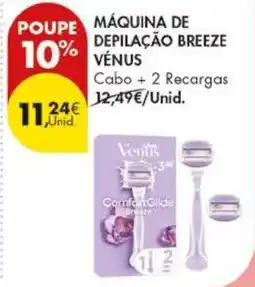 Pingo Doce Máquina de depilação breeze venus promoção