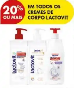 Pingo Doce Cremes de corpo lactovit promoção