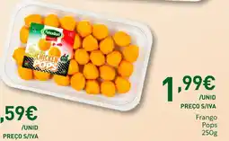 Recheio Frango Pops promoção
