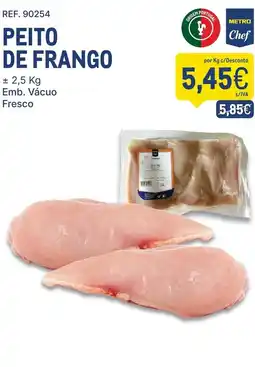Makro Peito de frango promoção