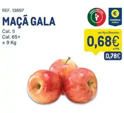 Makro Maçã gala promoção