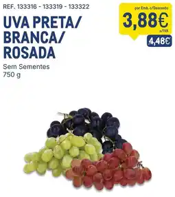 Makro Uva preta/ branca/ rosada promoção