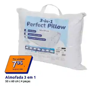 Action Almofada 3 em 1 promoção