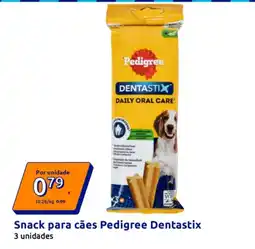 Action Snack para cães Pedigree Dentastix promoção