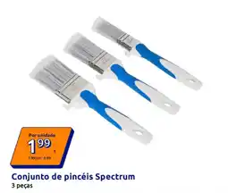 Action Conjunto de pincéis spectrum promoção