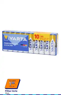 Action Pilhas Varta promoção