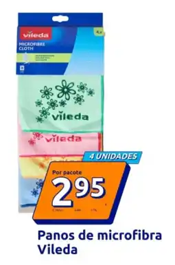 Action Panos de microfibra Vileda promoção
