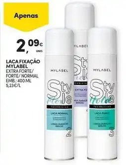 Continente Bom dia Mylabel - laca fixacao promoção