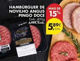 Pingo Doce Pingo doce - hamburguer de novilho angus promoção