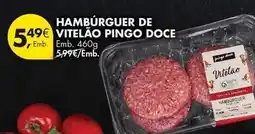Pingo Doce Pingo doce - hambúrguer de vitelao promoção