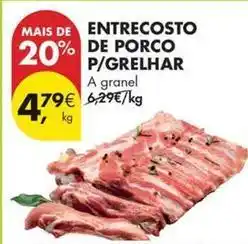 Pingo Doce A+ - entrecosto de porco p/grelha promoção
