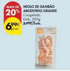 Pingo Doce Miolo de gambão argentino grande promoção