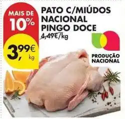 Pingo Doce Pingo doce - pato c/miudos nacional promoção