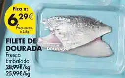 Pingo Doce A+ - filete de dourada promoção