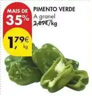 Pingo Doce A+ - pimento verde promoção