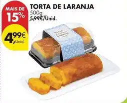 Pingo Doce Torta de laranja promoção
