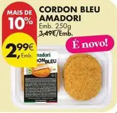 Pingo Doce Amadori - cordon bleu promoção