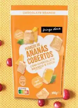 Pingo Doce Pingo doce - ananas cobertos promoção