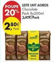 Pingo Doce Agros - leite uht promoção