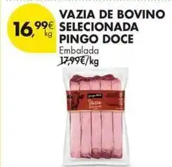 Pingo Doce Pingo doce - vazia de bovino selecionada promoção