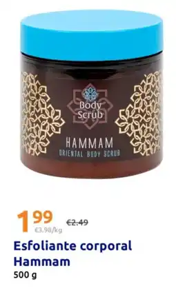 Action Esfoliante corporal Hammam promoção
