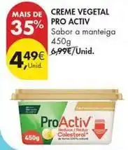 Pingo Doce Proactiv - creme vegetal pro activ promoção