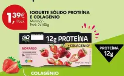 Pingo Doce Iogurte sólido proteina e colagénio promoção