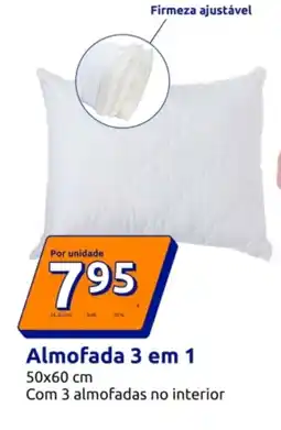 Action Almofada 3 em 1 promoção