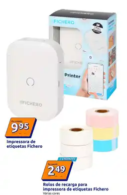 Action Impressora de etiquetas Fichero promoção