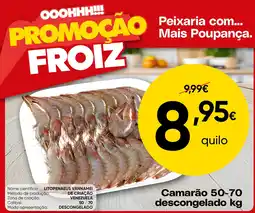 Froiz Camarão froiz promoção