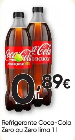 Froiz Refrigerante coca-cola zero ou zero lima promoção