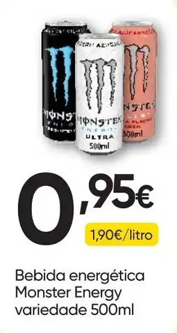 Froiz Bebida energética Monster Energy variedade 500ml promoção