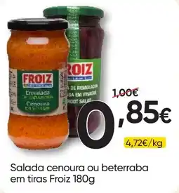 Froiz Salada cenoura ou beterraba froiz promoção