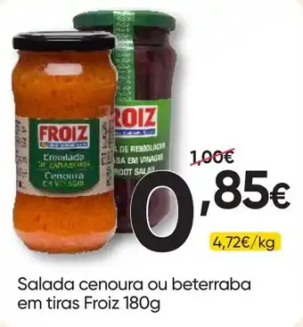 Salada cenoura ou beterraba froiz