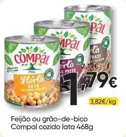 Froiz Feijão ou grão-de-bico Compal cozido promoção