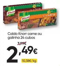 Froiz Caldo Knorr carne ou galinha 24 cubos promoção